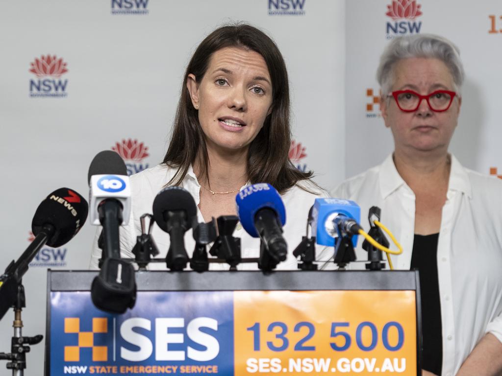 NSW Housing Minister Rose Jackson claimed the squatters weren’t using available housing and homelessness support services. Picture: NewsWire / Monique Harmer