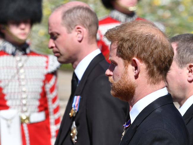 Prince Harry will be reunited with his brother, Prince William. Picture: Getty Images