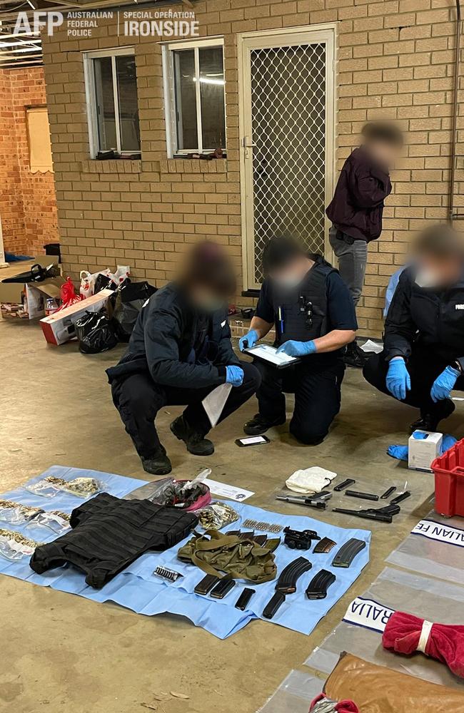 As part of Ironside, police seized guns and other weapons and drugs. Picture: Supplied