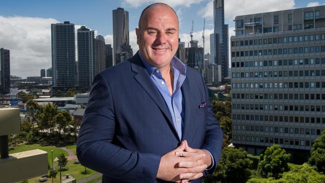 Crocmedia owner Craig Hutchison has lured a fresh voice. Picture: Jay Town