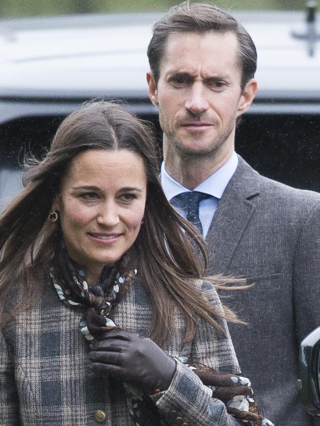 Pippa Middleton and fiance James Matthews. (Pic: Samir Hussein/Samir Hussein/WireImage)