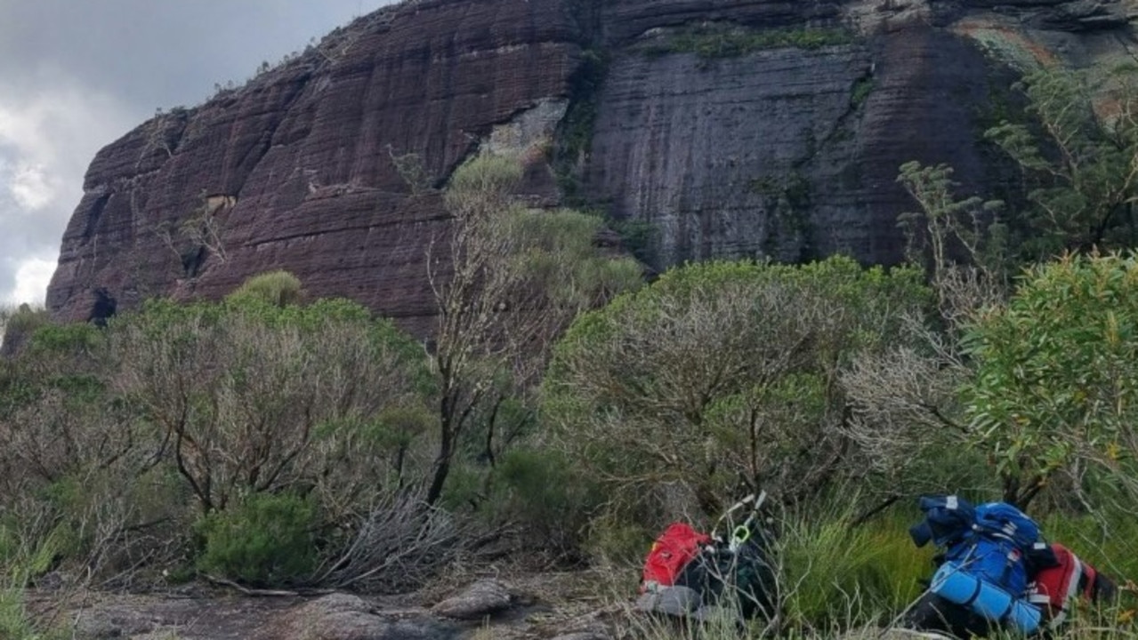 Flying Fox Gully inside the Morton National Park approximately 28km north west north from Ulladulla. Picture: NSW Police