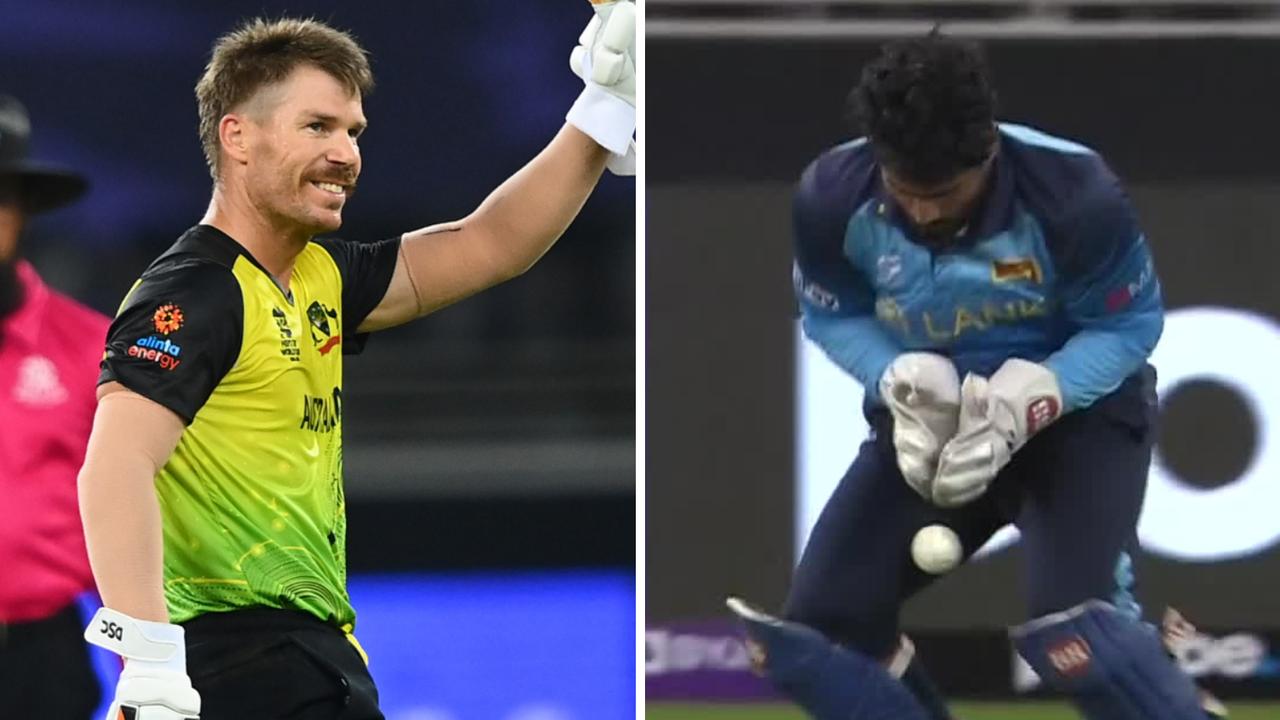 David Warner and Kusal Perera drop.