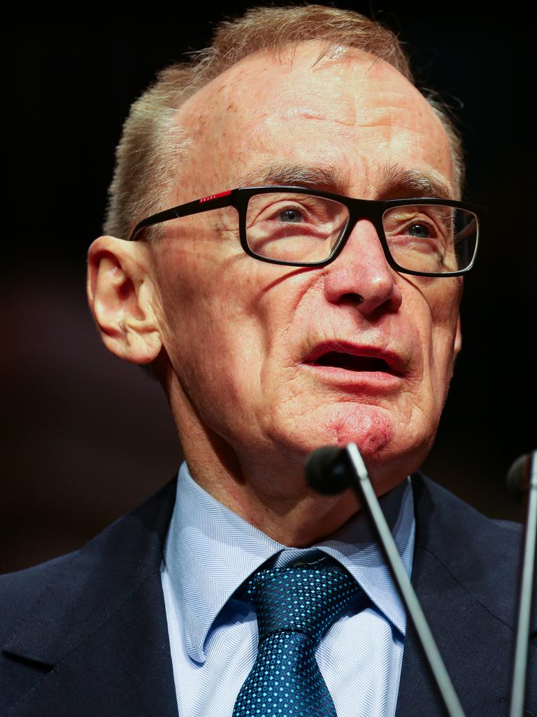 Former Premier of New South Wales Bob Carr has weighed in on Australia’s migrant intake. Picture: NCA NewsWire / Gaye Gerard POOL Via NCA NewsWire