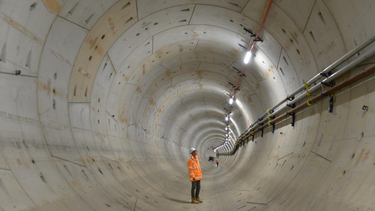 Richstone Group had been contracted to work on parts of Melbourne’s $12.6 billion Metro Tunnel Rail Project. Picture: Craig Hughes