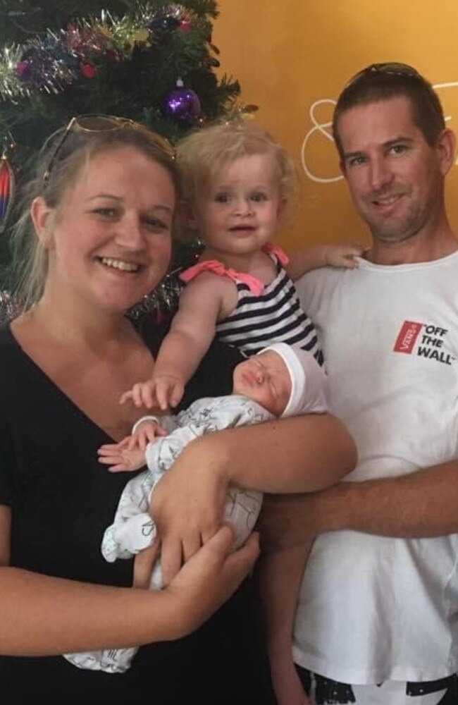 Beaconsfield parents Samantha and Craig with their children Matilda and Lucas Baker. Picture: Contributed