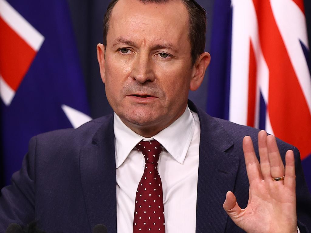 WA Premier Mark McGowan will reopen his borders to millions of more Australians next week. Picture: Paul Kane/Getty Images