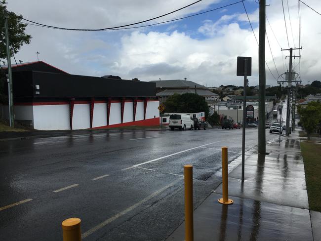 Autumn weather: A bleak view of Nash St, Gympie 2016