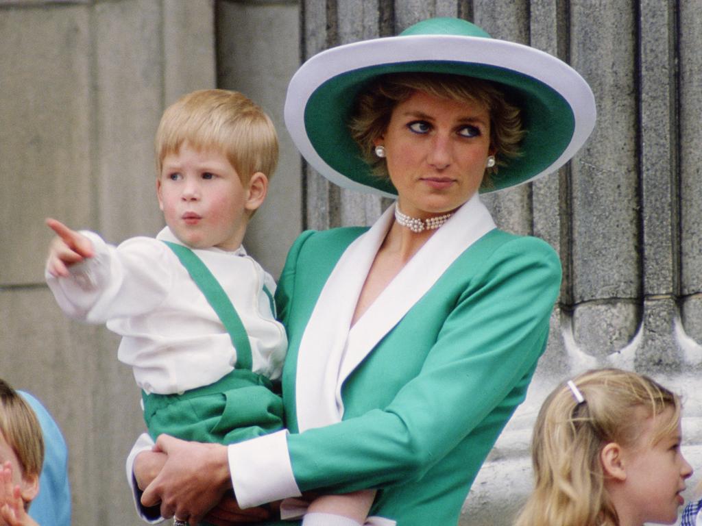 The Crown makes clear parallels between Diana and Harry’s status outside the immediate Royal family. Picture: Getty Images