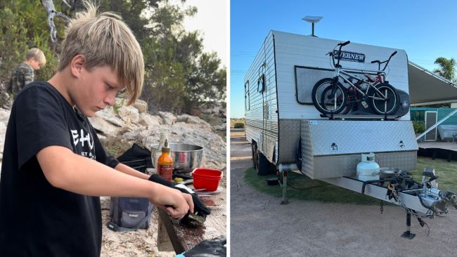 Free camping is the best sort of camping for budget-conscious parents. Image: Supplied