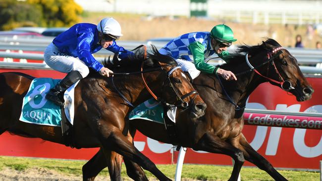 Best Of Days runs second to Furrion last start. Picture: Getty Images