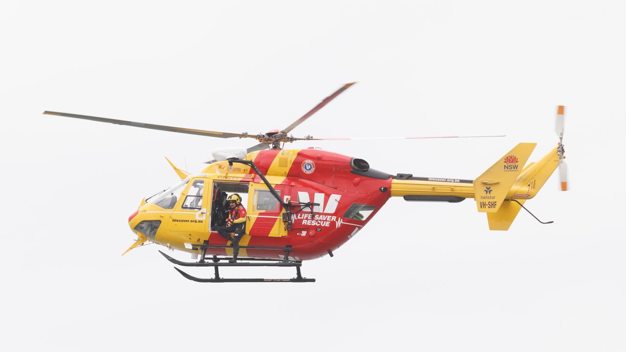The body of the man was spotted in the water by a Surf Life Saving NSW helicopter. NewsWire / Max Mason-Hubers