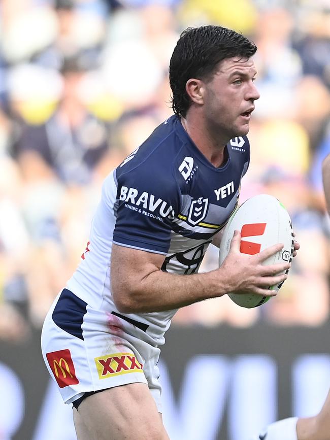 Chad Townsend kicked the winning field goal for the Cowboys. Picture: Getty Images