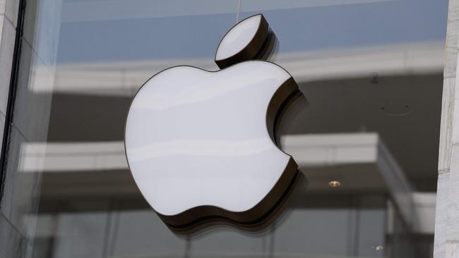 Tech juggernaut Apple is among the major companies impacted by the shutdown. Picture: Nicholas Kamm/AFP