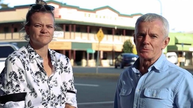 Boxing champion and cup-winning camel jockey Brettlyn ‘Beaver’ Neal during her campaign for the seat of Cook as the One Nation candidate. She is now running as the One Nation candidate for Mirani at the 2024 state election.