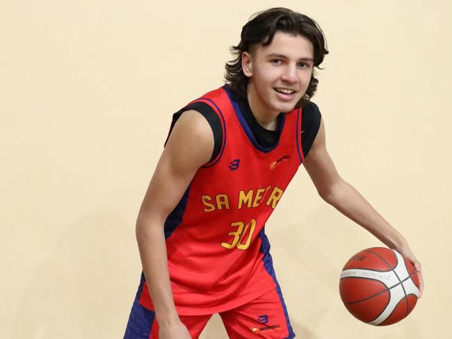 Rising SA star Koby Moir is ready to make his mark. Pic: Basketball SA