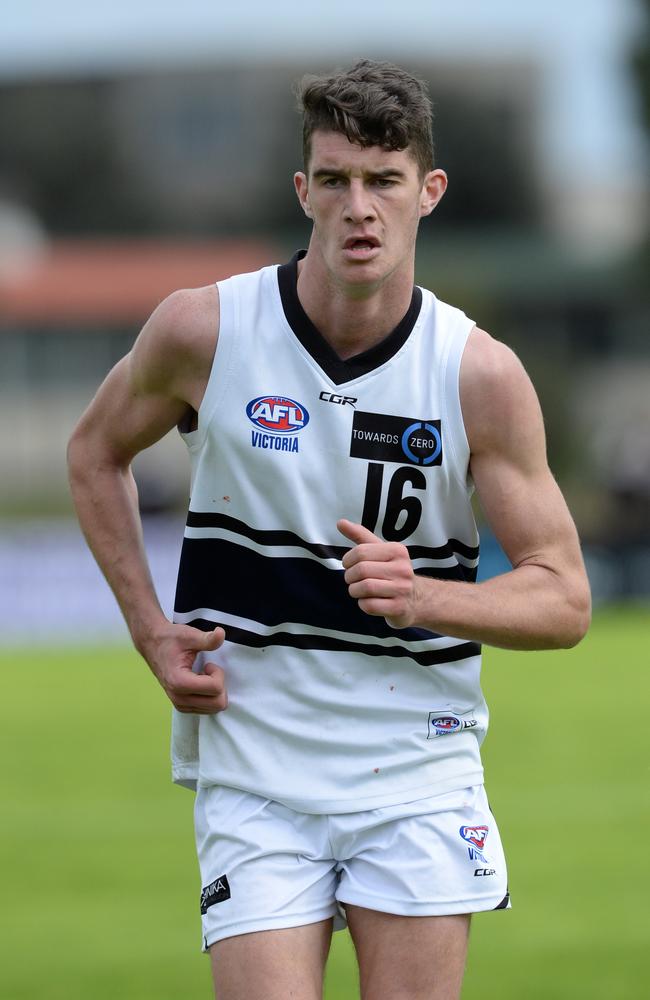 Knights ruckman Tom Hallebone is considered a long-term prospect. Picture: Chris Eastman.