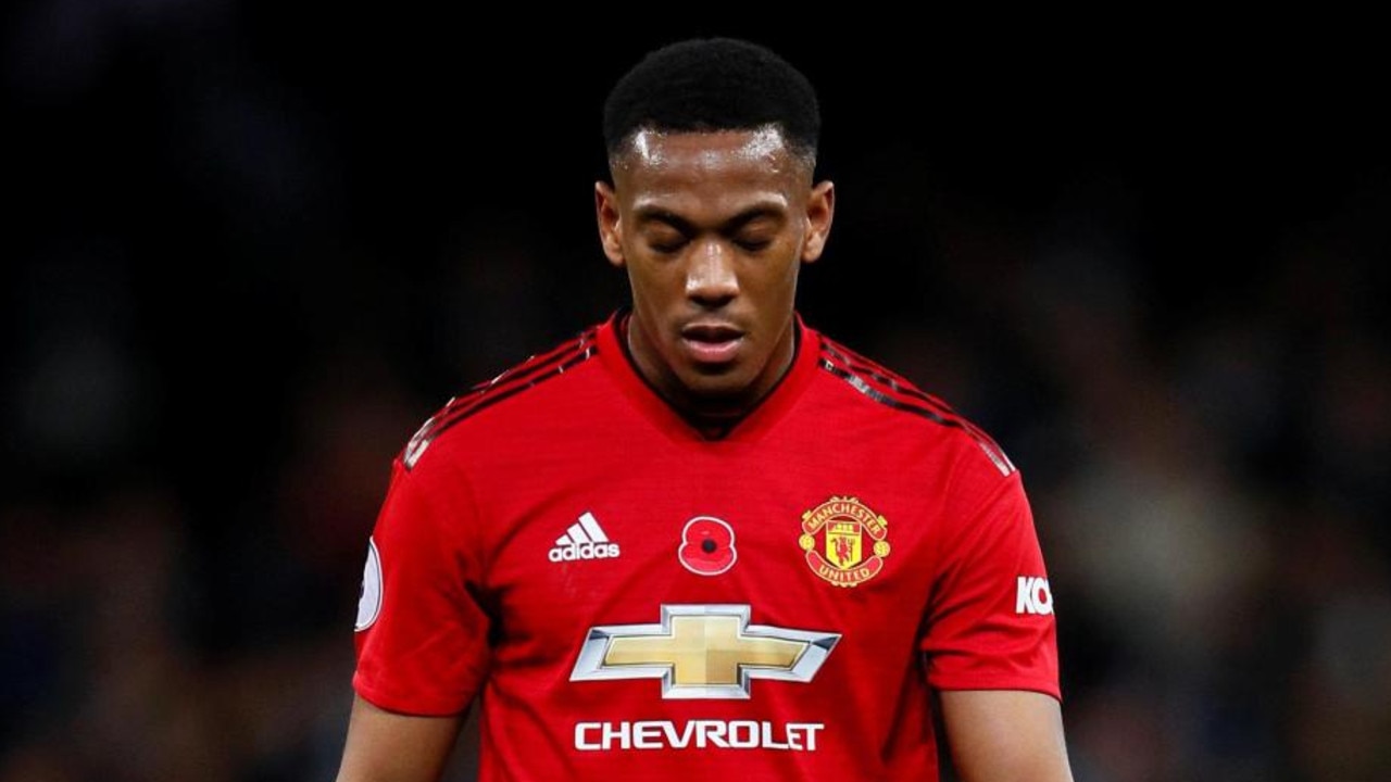 Anthony Martial has been left off Manchester United's 2019 calendar