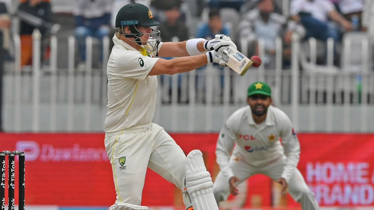 Australia vs Pakistan, skor kriket, Tes pertama, skor langsung hari ke-4, blog, pembaruan, tim, Marnus Labuschagne, Steve Smith, kartu skor