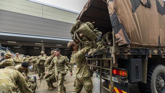 The ADF also plays a key role in disaster relief responses, such as Tropical Cyclone Alfred.