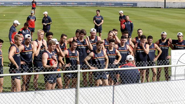 Mathews has been given permission to train with the Crows during pre-season. Picture Sarah Reed