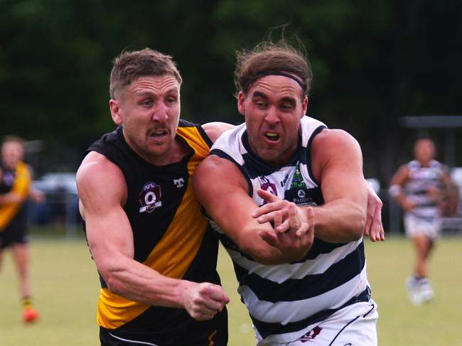 North Cairns Tigers v Port Douglas Crocs at Watsons Oval. AFL Cairns 2024. Photo: Gyan-Reece Rocha