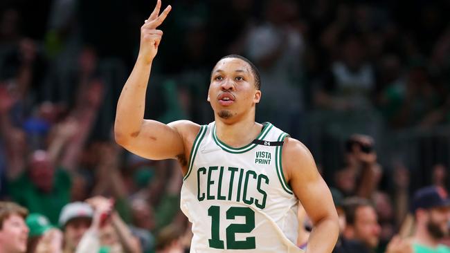 Grant Williams of the Boston Celtics. Photo by Adam Glanzman/Getty Images