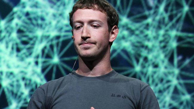 Facebook CEO Mark Zuckerberg in 2011, before it listed on the stock exchange. Picture: Justin Sullivan/Getty Images