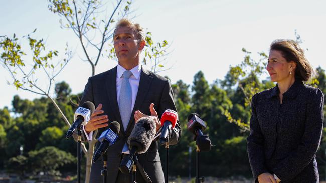 NSW Planning Minister Rob Stokes says he has the determination and experience to fill the void left by outgoing premier Gladys Berejiklian. Picture: NCA NewsWire / Gaye Gerard