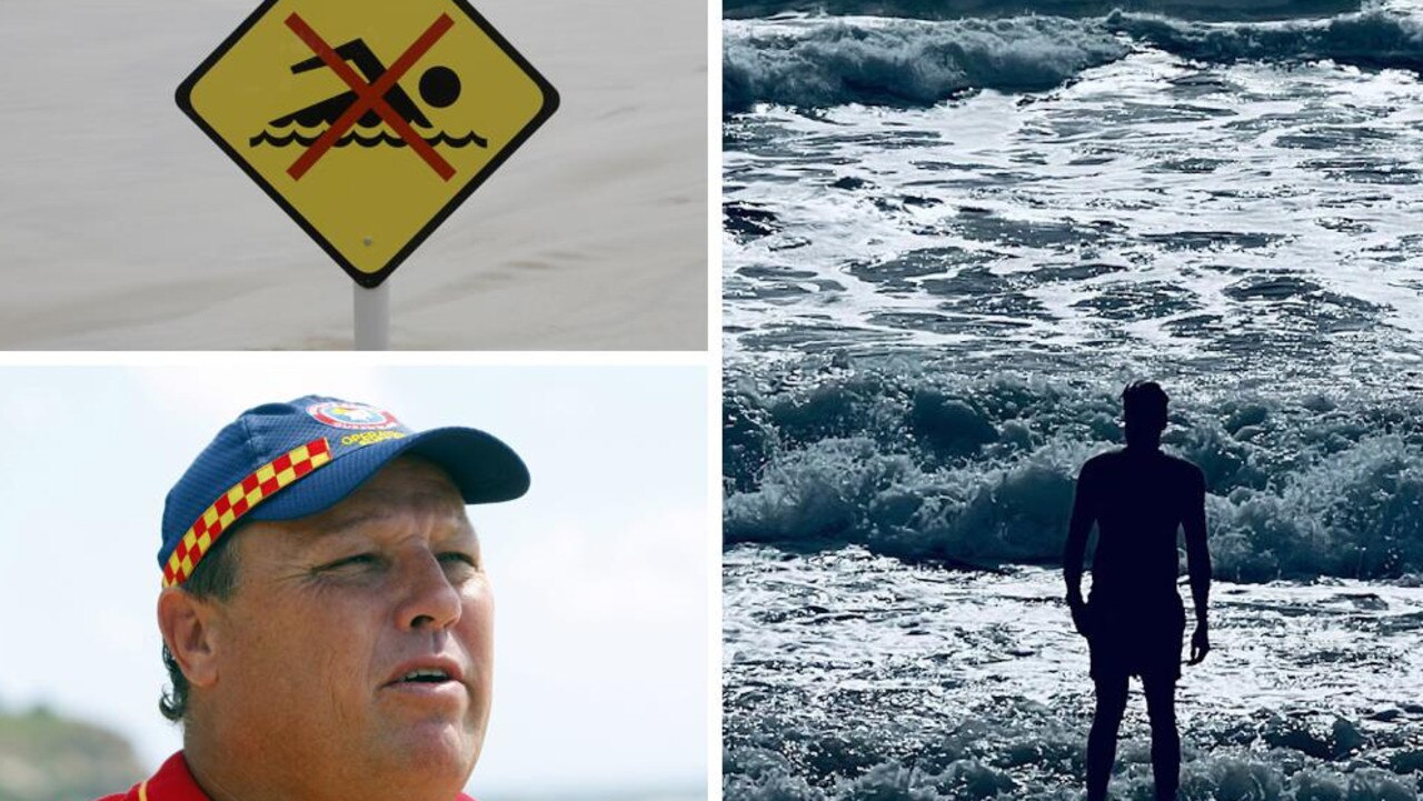 Surf Life Saving Queensland Sunshine Coast duty officer David McLean urged swimmers to adhere to beach closures.