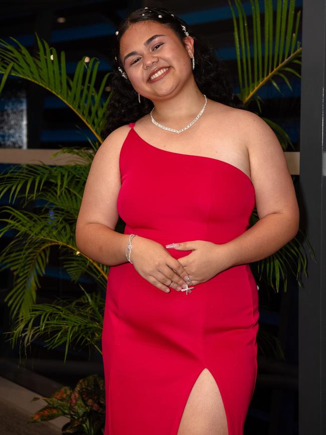 Hope Lolomanaia at the Year 12 School formals of NT Christian College at Darwin Convention Centre, Darwin. Picture: Pema Tamang Pakhrin.