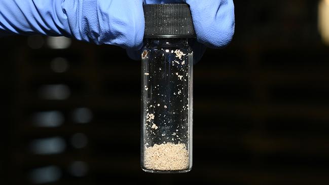 The US Drug Enforcement Agency revealed users in 48 of its 50 mainland states are now mixing fentanyl (pictured) with the powerful sedative xylazine – also known as “tranq”. Picture: AFP via NCA NewsWire