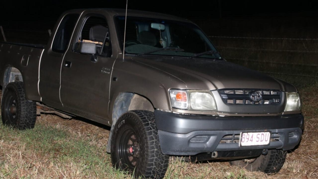 Police have released this image of Courtney Paige Anderson’s Hilux in the hope someone who saw it between Gladstone and Rockhampton on Easter Monday will come forward.