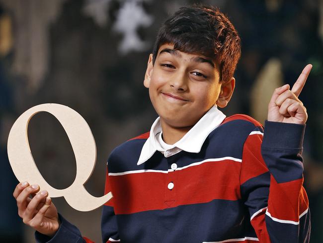 Aditya Paul is surrounded by books at home, and loves to read. Picture: Sam Ruttyn