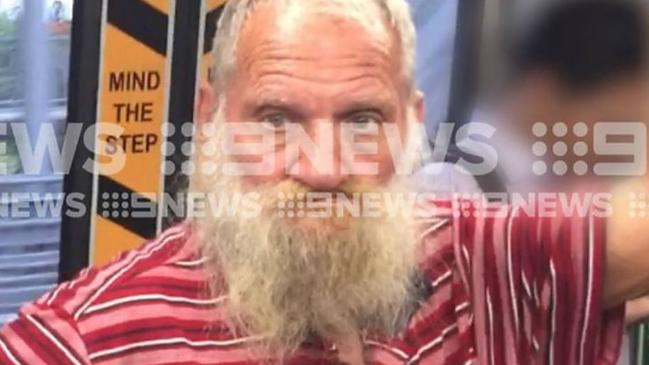 A 9 News picture of Robert John Fardon, who has been living wihtout supervision in southeast Queensland. 