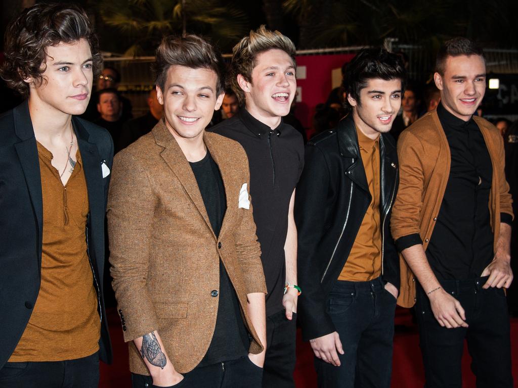 Payne (far right) found fame in One Direction. Picture: Francois Durand/Getty Images