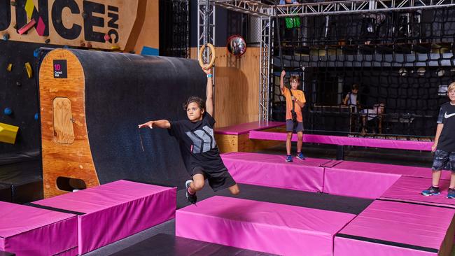 Obstacle courses have proven a hit for the company – especially with the recent popularity of the Australian Ninja Warrior TV show. Picture: Supplied