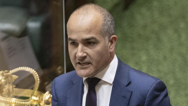 Education minister James Merlino has previously said the government was inundated with applications to join their tutor program. Picture: David Geraghty