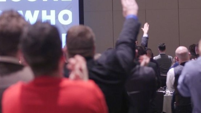 White nationalists hail Donald Trump’s win with Nazi salutes at a conference in Washington DC on Saturday hosted by “alt-right” leader Richard Spencer.