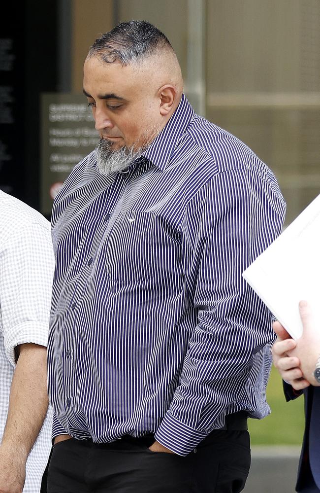 Nazir Lababidi leaving Brisbane District Court on October 15, 2024.