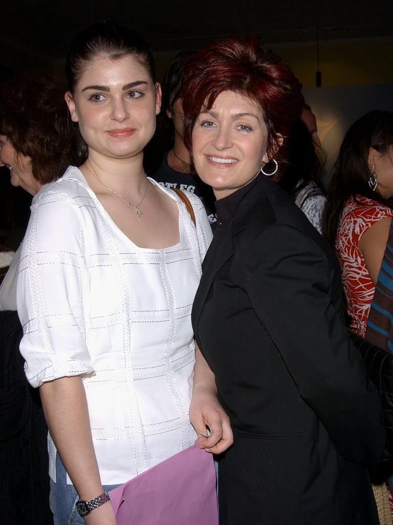 Sharon and Aimee circa 2002. Picture: Getty