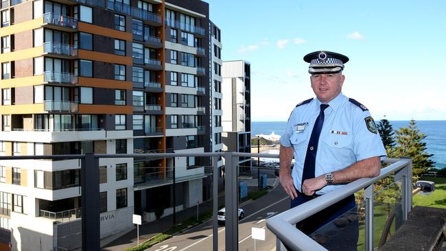 Assistant Commissioner Peter McKenna at Newcastle Police Station. Picture by Peter Lorimer.