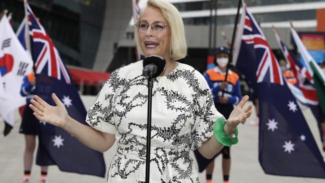 Melbourne Lord Mayor Sally Capp wants to debate Melbourne’s celebration of Australia Day. Picture: Getty Images