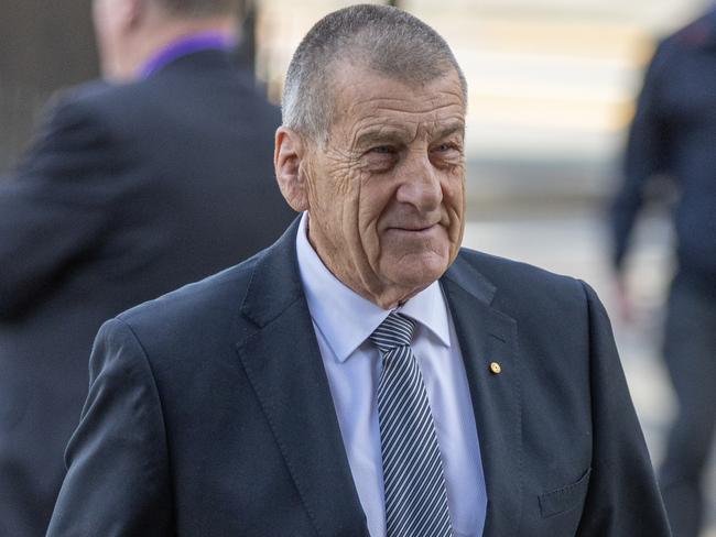 Former Victorian Premier Jeff Kennett says anti-Semitic protests are unacceptable. Picture: Asanka Ratnayake