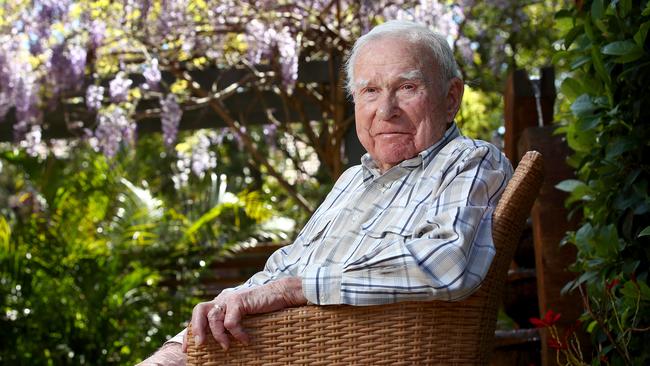 THANKS A MILLION CAMPAIGN - Gayus Donoghue 101 pictured at St Vincent's Albert Court Hostel in Edgecliff. Gayus spent 35 years volunteering packing Christmas hampers for St Vincent de Paul in Blacktown. Picture: Toby Zerna