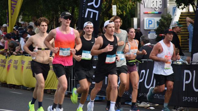 Some of the magic moments and action from the ASICS Runaway Noosa Marathon. Photo: Mark Furler
