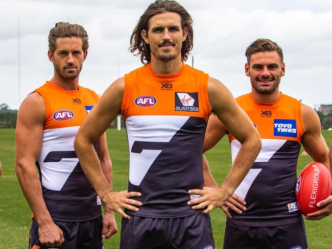 GWS Giants leadership group for 2019