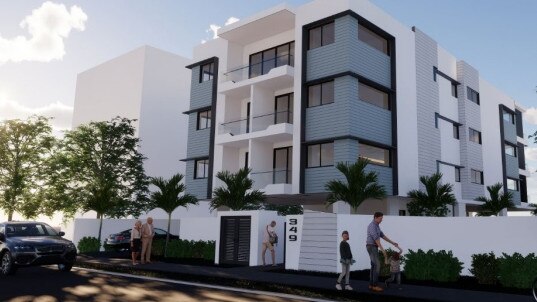 Planned RSL units at Bilinga on the Gold Coast.