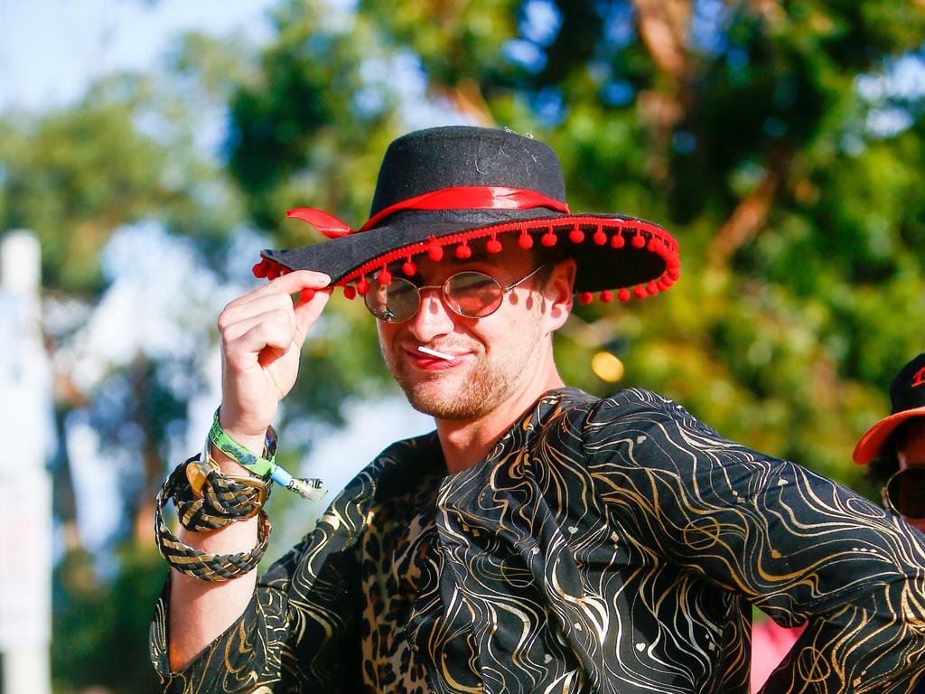 Some of the best dressed at Falls Festival Marion Bay 2019/20. Picture; PATRICK GEE