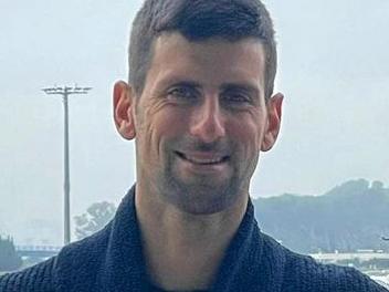 Novak Djokovic before heading out to Melbourne , https://www.instagram.com/p/CYTe9fer_1K/